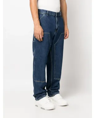 Carhartt WIP Nash ダークウォッシュ パネルデニムジーンズ - Blue - サムネイル3