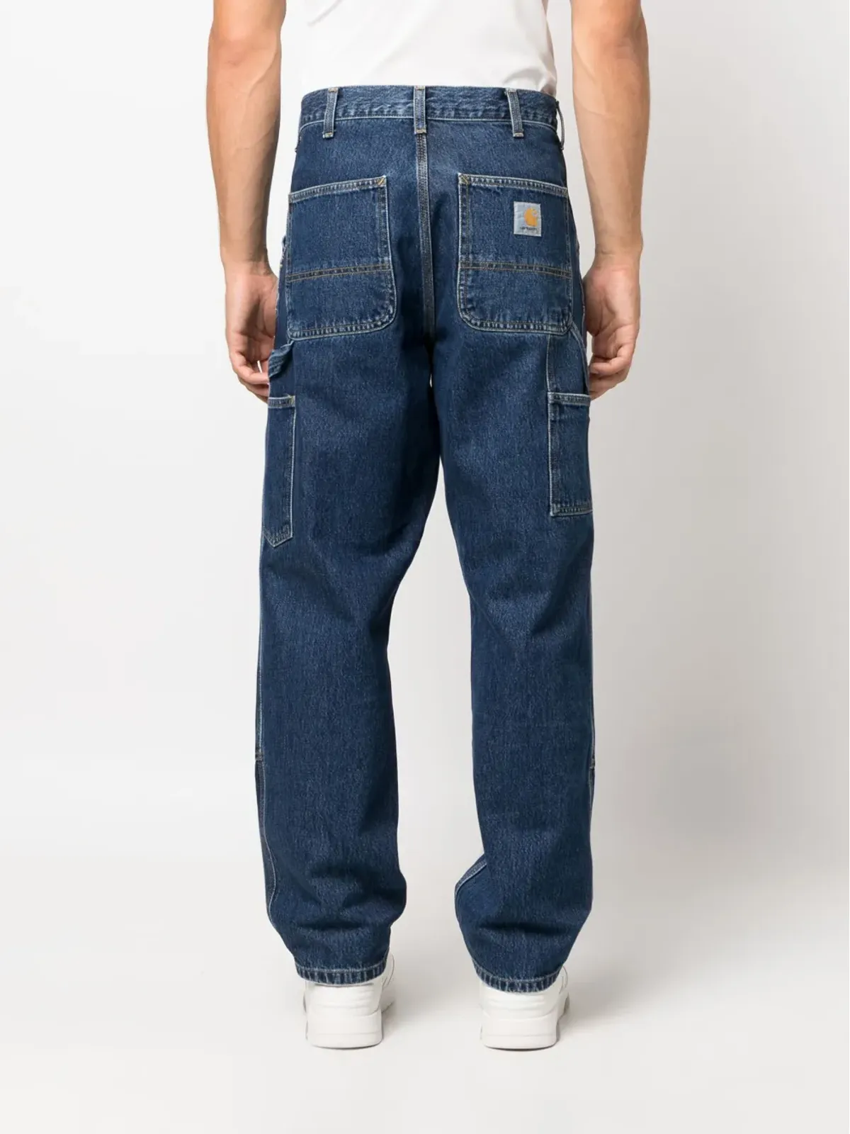 Carhartt WIP Nash ダークウォッシュ パネルデニムジーンズ - Blue - 画像4