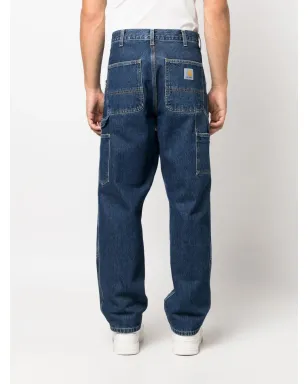 Carhartt WIP Nash ダークウォッシュ パネルデニムジーンズ - Blue - サムネイル4