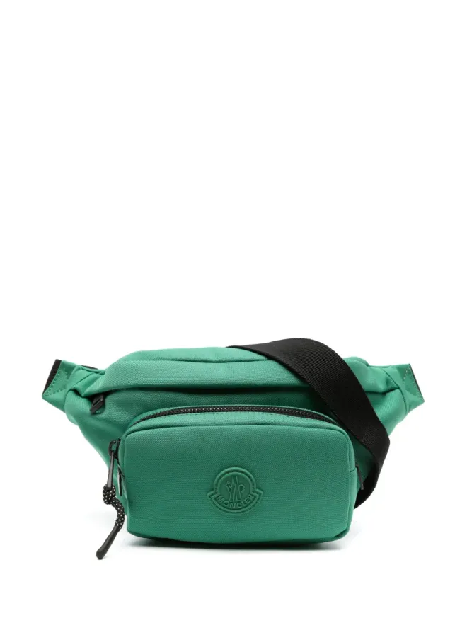 Moncler Moncler ロゴパッチベルトバッグ - グリーンの商品画像