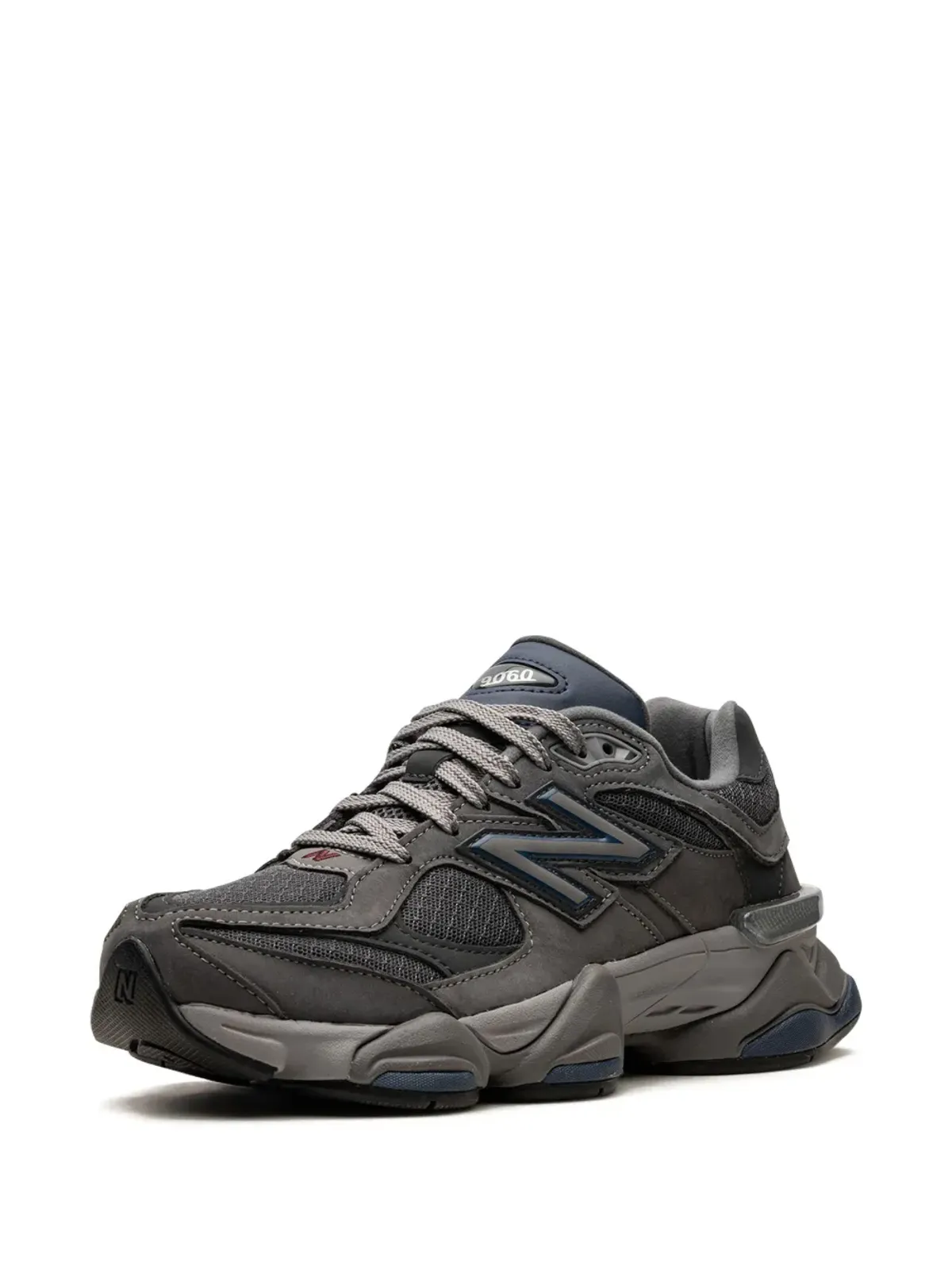New Balance 9060 パネルドスエード スニーカー - グレー - 画像5