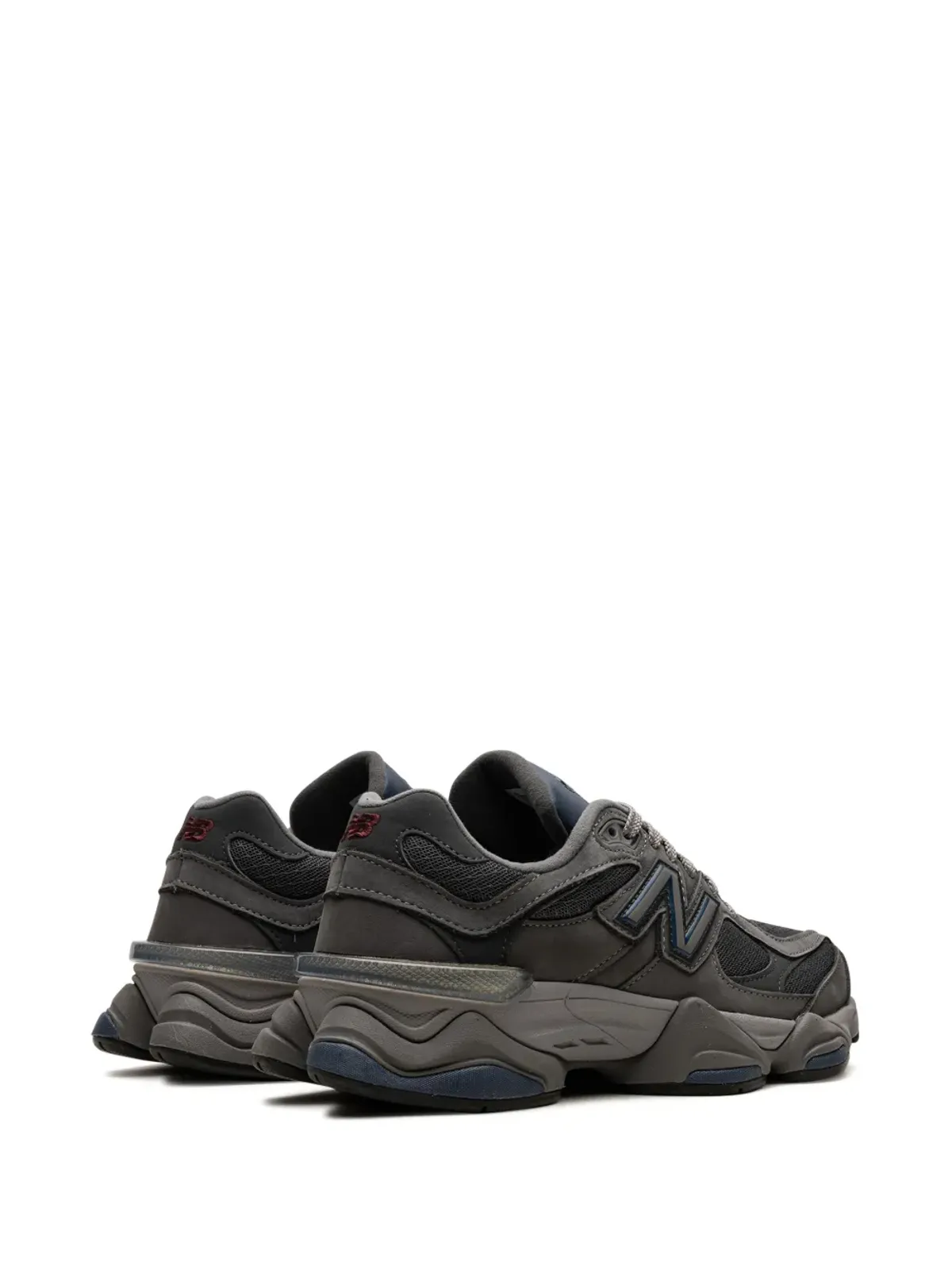 New Balance 9060 パネルドスエード スニーカー - グレー - 画像4