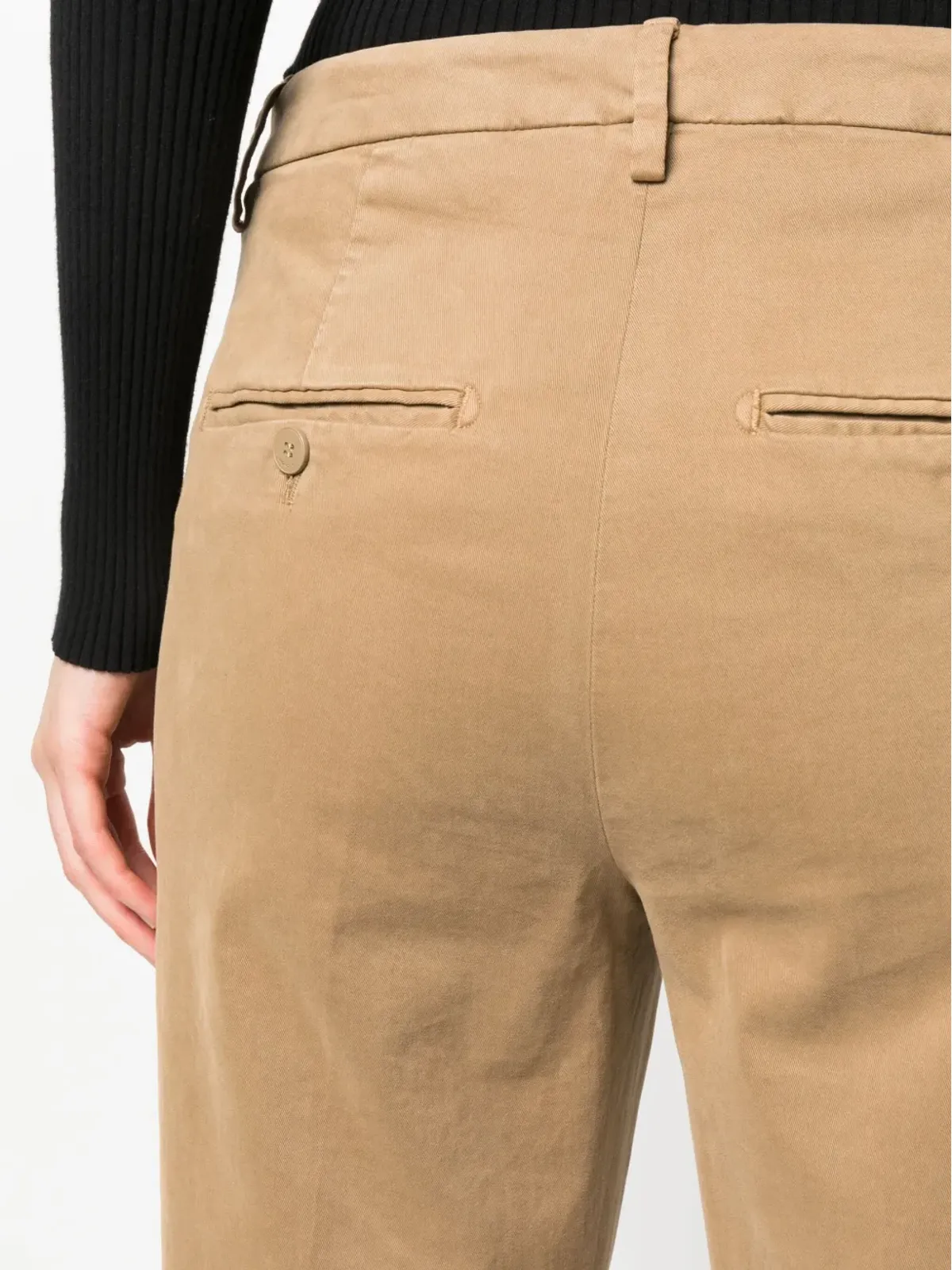 DONDUP ストレートレッグ クロップドパンツ - 画像5