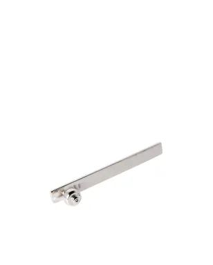 Parts of Four plate single earring - Silver - サムネイル2