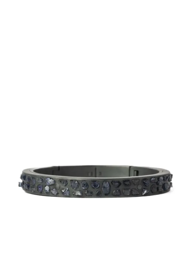 Parts of Four Parts of Four Sistema tanzanite-embellished bracelet - Blackの商品画像