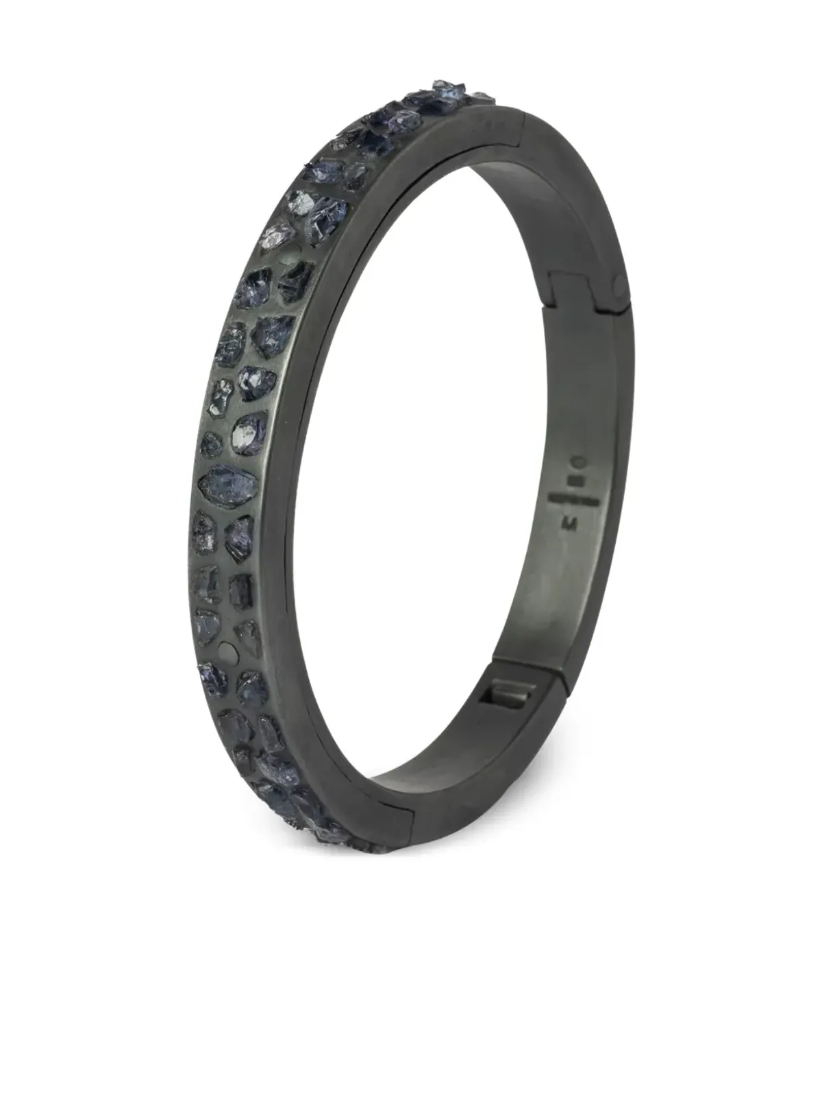 Parts of Four Sistema tanzanite-embellished bracelet - Black - 画像3