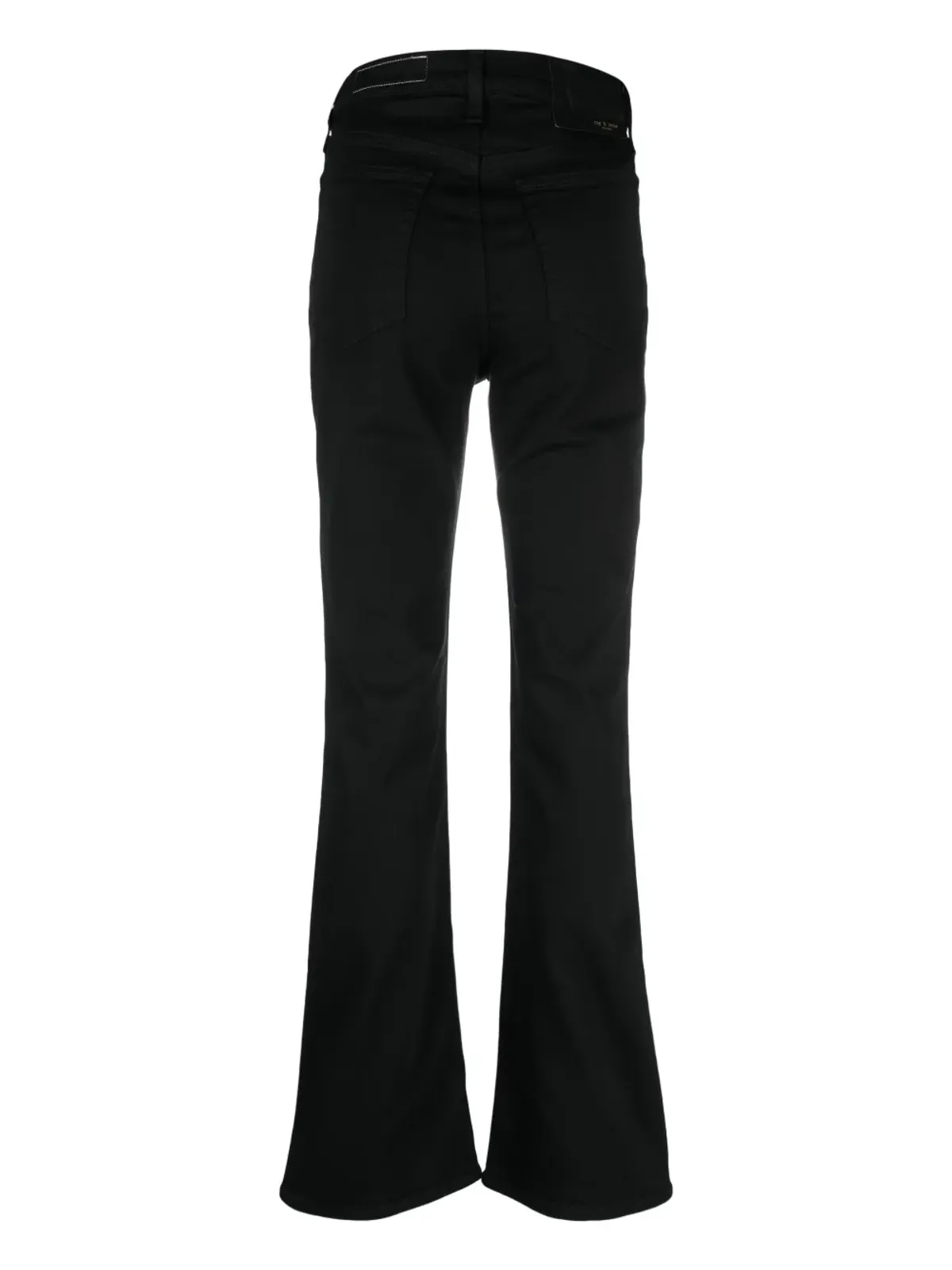rag & bone ペイトン ミッドライズ ブーツカット ジーンズ - ブラック - 画像2