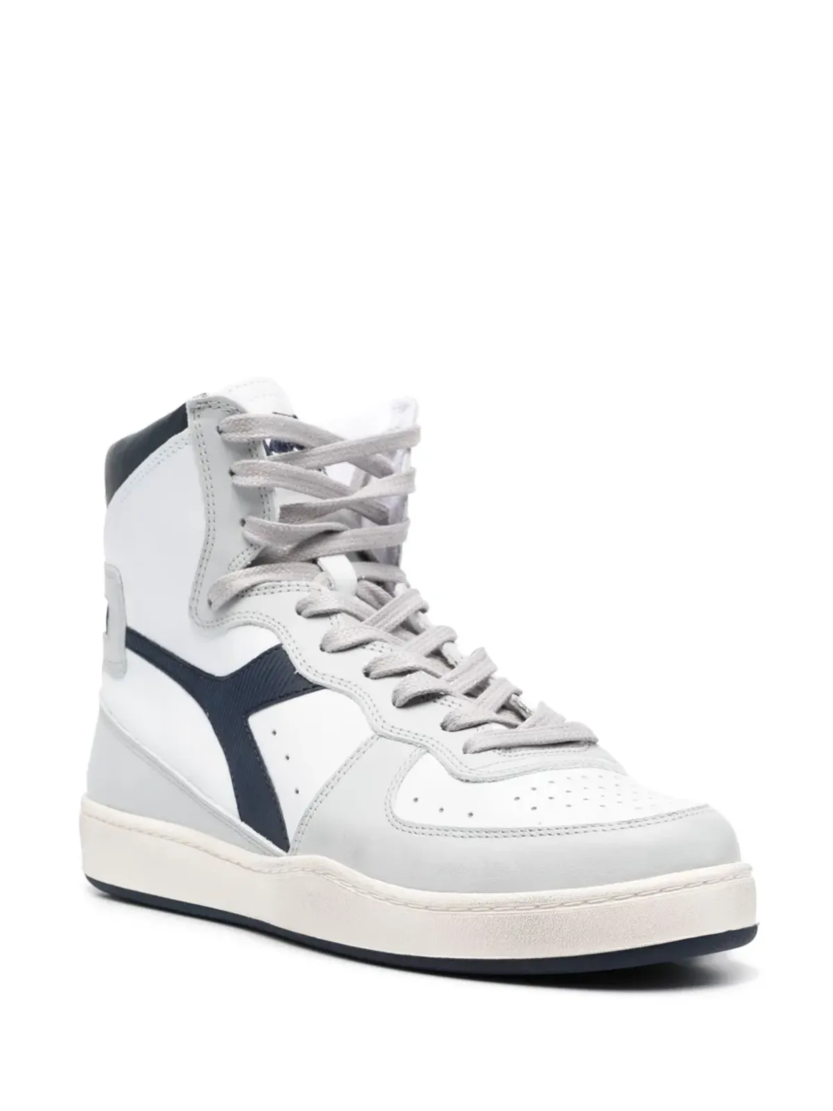 Diadora Mi Basket ビンテージ レザー スニーカー - 画像2