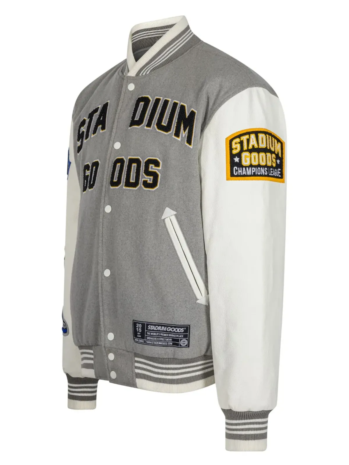 STADIUM GOODS® チャンピオンズリーグ ウール ヴァーシティジャケット - 画像3