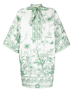 Elie Saab 刺繍入り半袖ドレス - サムネイル1