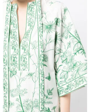 Elie Saab 刺繍入り半袖ドレス - サムネイル5