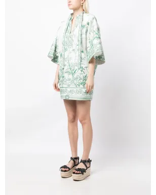 Elie Saab 刺繍入り半袖ドレス - サムネイル4