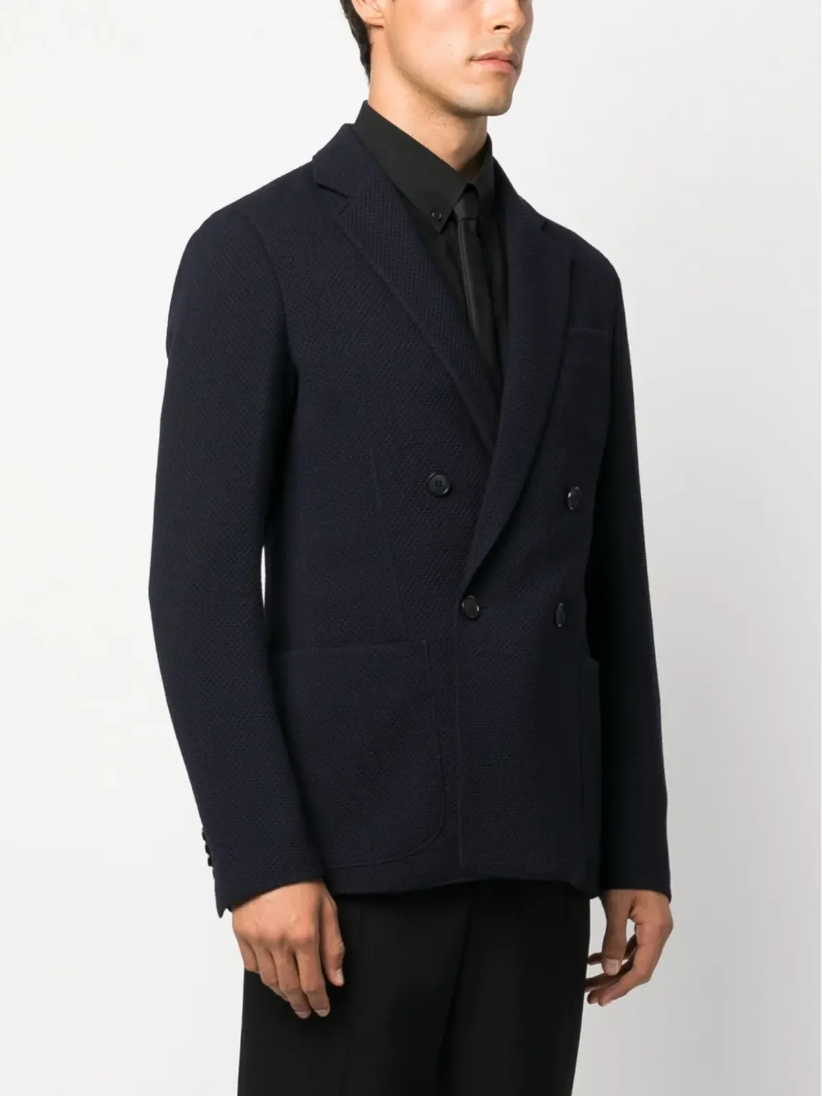 Giorgio Armani アップトン ダブルブレストブレザー - 画像3