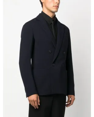 Giorgio Armani アップトン ダブルブレストブレザー - サムネイル3