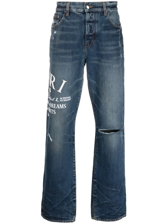AMIRI AMIRI Arts Districtストレートジーンズの商品画像