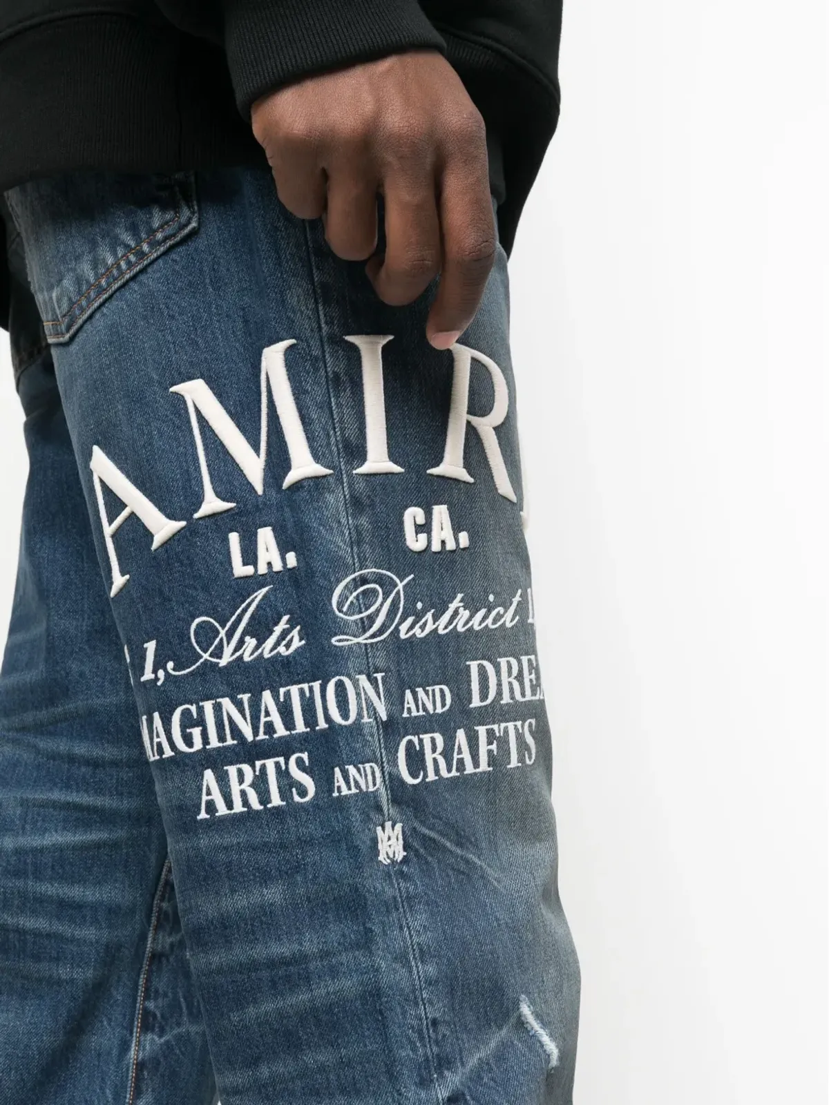 AMIRI Arts Districtストレートジーンズ - 画像5