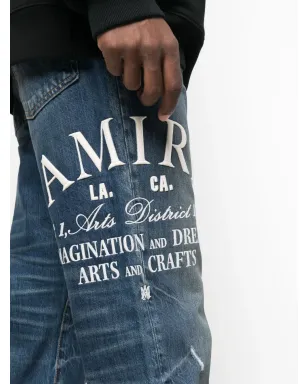 AMIRI Arts Districtストレートジーンズ - サムネイル5