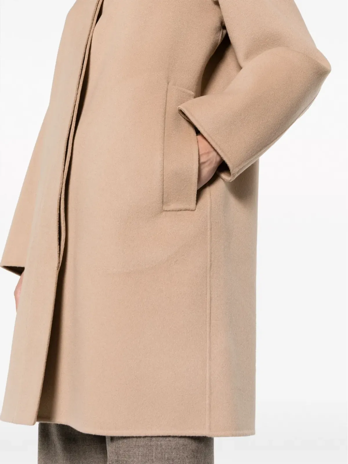 Theory Palomino wool-blend coat - Neutrals - 画像5
