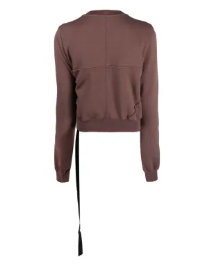 Rick Owens DRKSHDW オーガニックコットン クロップドスウェットシャツ - サムネイル2