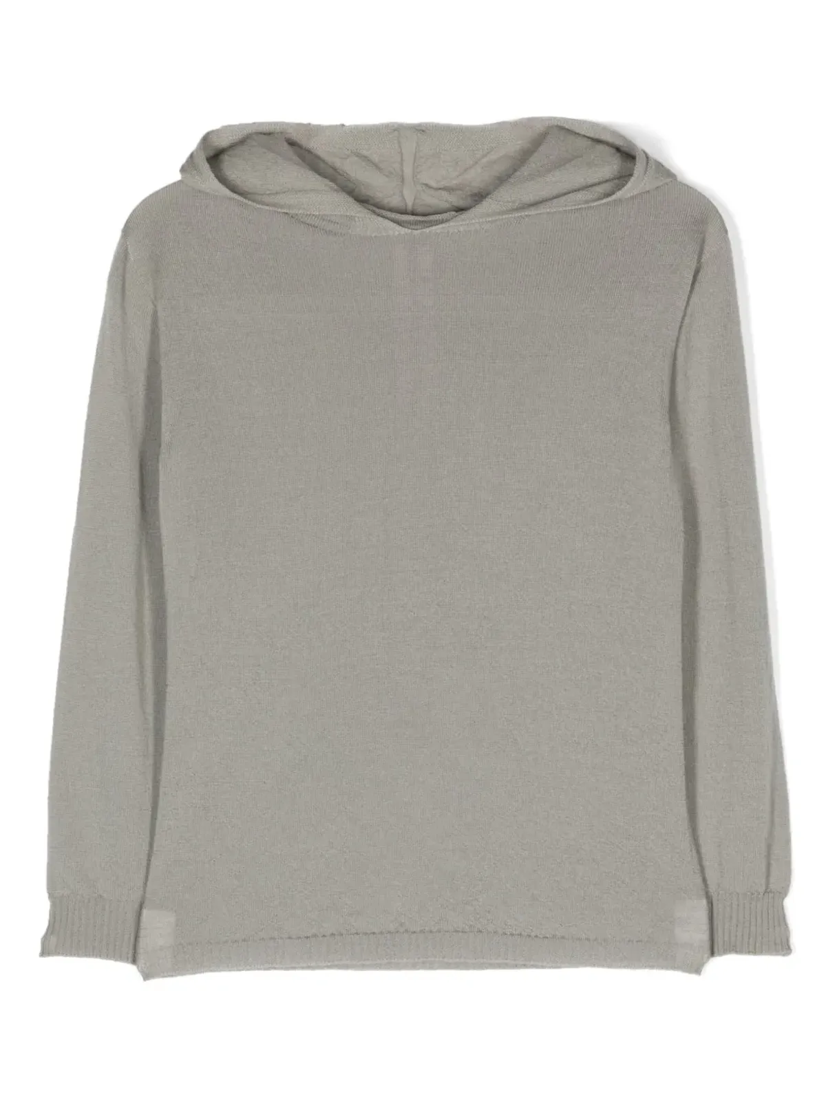 Rick Owens Kids ファインニット ヴァージンウール フーディ - 画像1