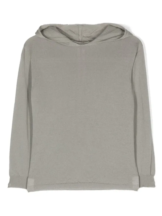 Rick Owens Kids Rick Owens Kids ファインニット ヴァージンウール フーディの商品画像