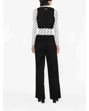 Marine Serre ワイドレッグ テーラードパンツ - サムネイル4