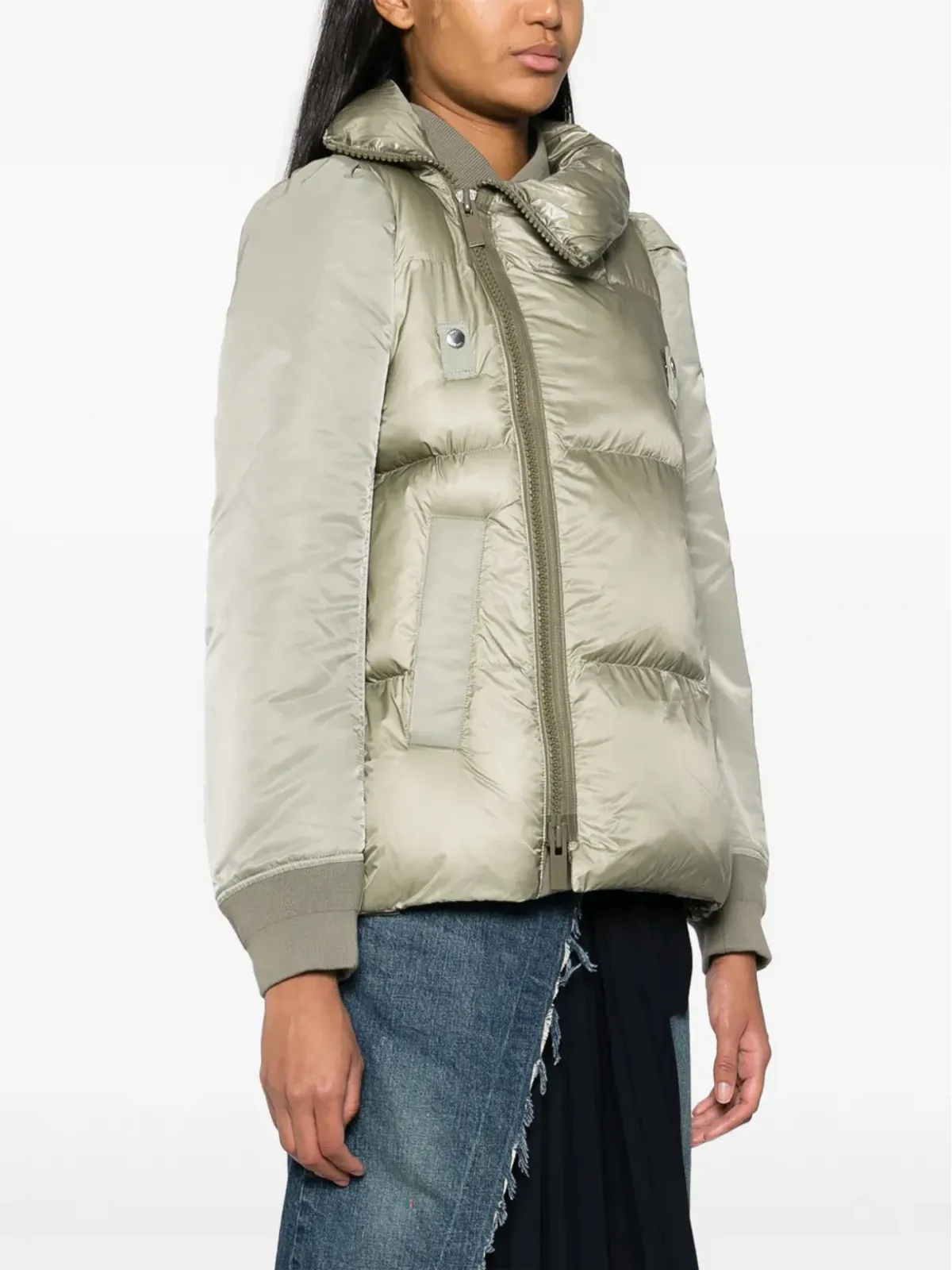 sacai ハイネック パディングジャケット - 画像3