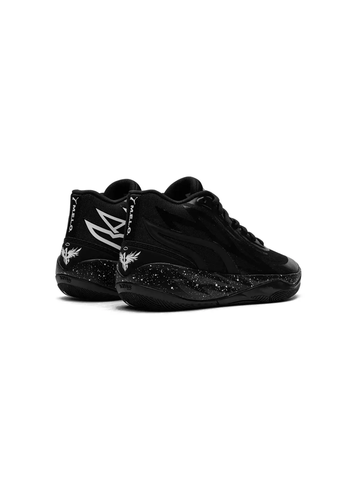 Puma Kids MB.02 ブラック/ホワイト/オレオ スニーカー - 画像3