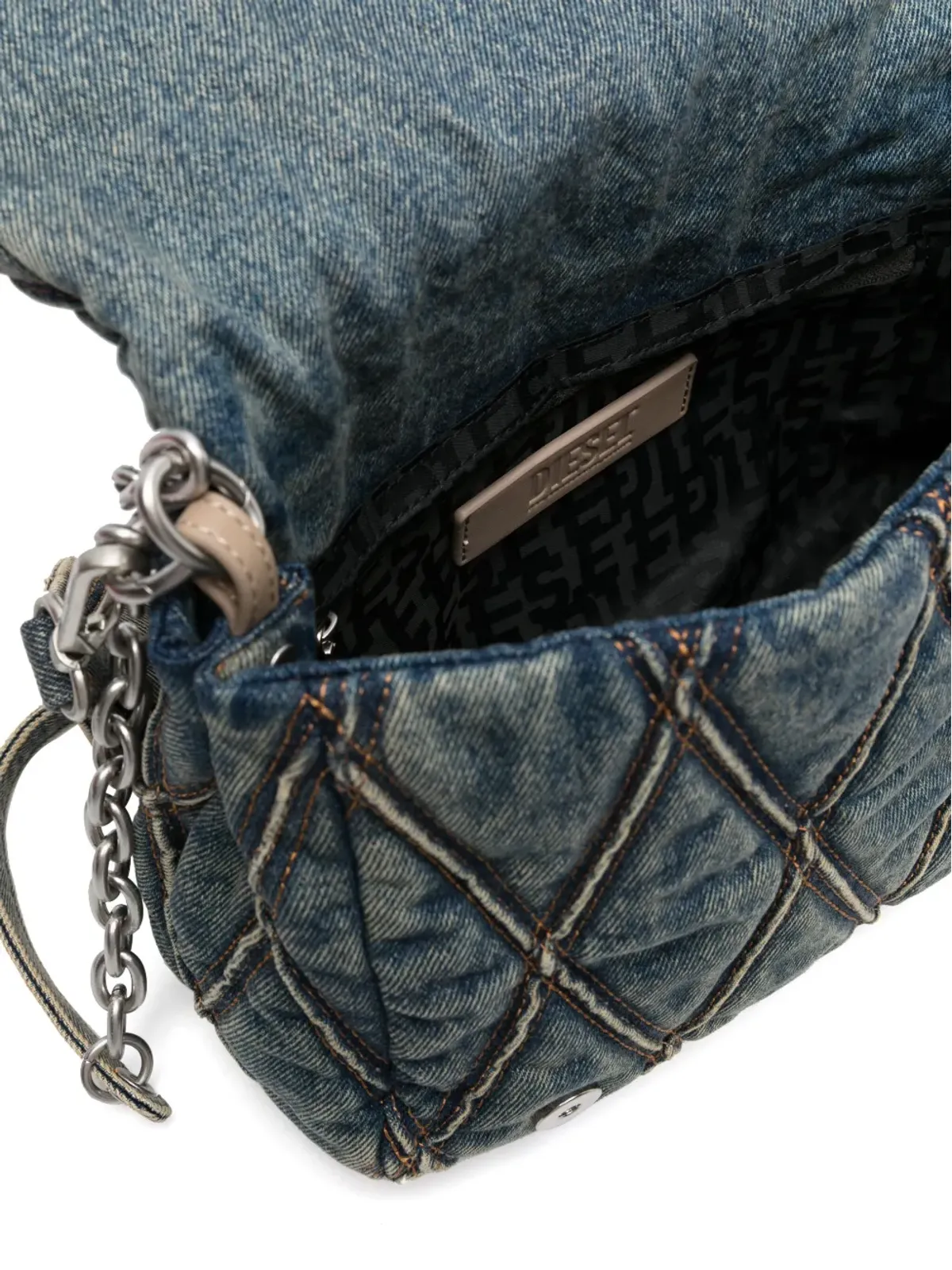 Diesel チャームD ショルダーバッグ - 画像5