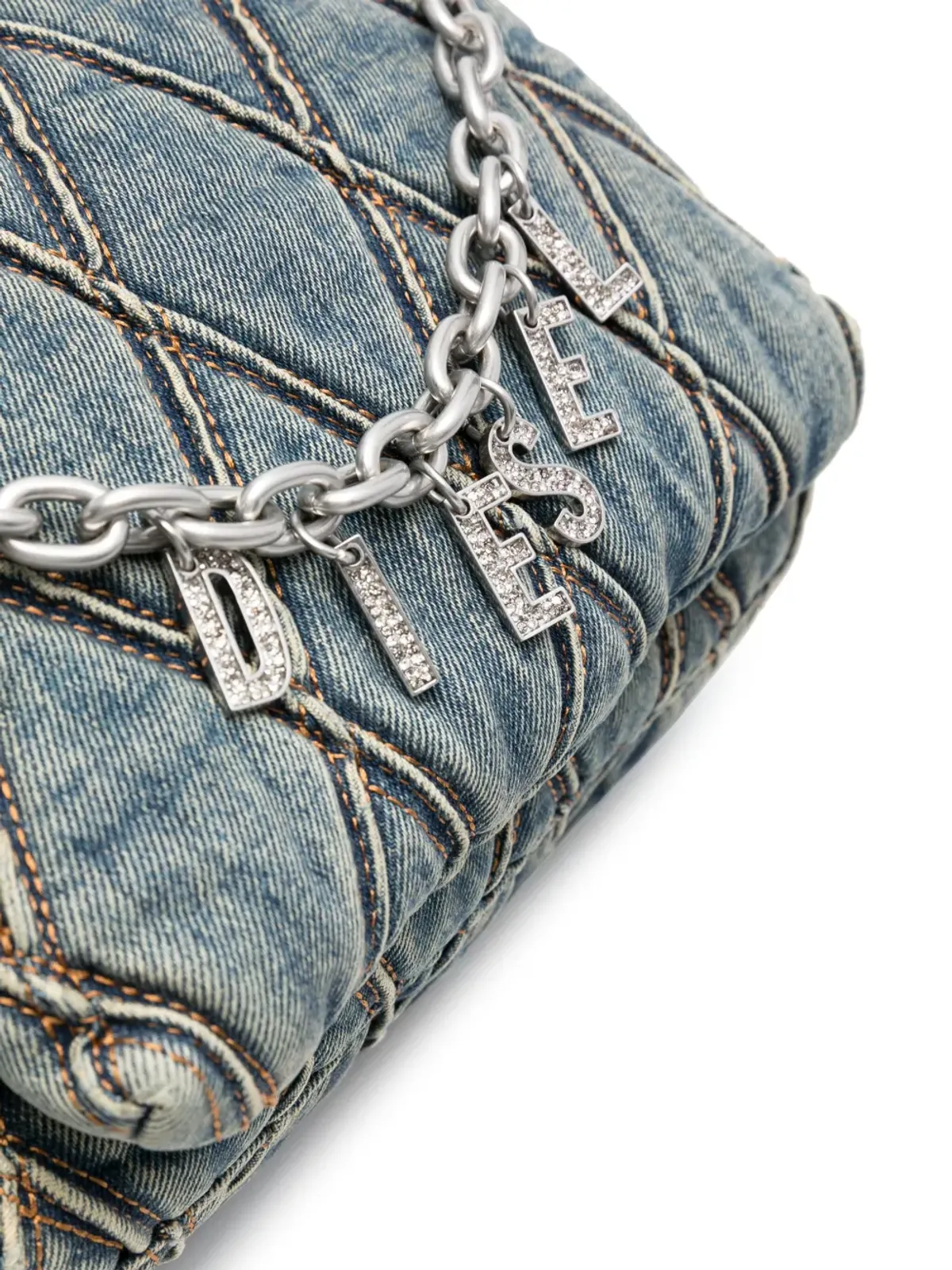 Diesel チャームD ショルダーバッグ - 画像4
