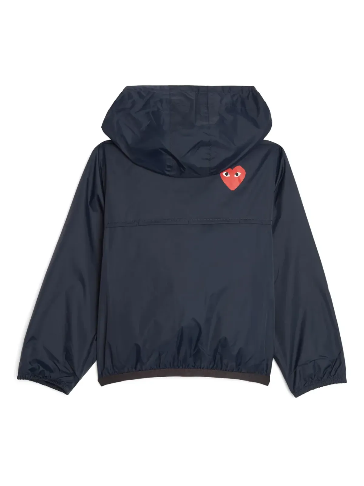 Comme Des Garçons Play Kids ロゴアップリケ レインジャケット - 画像2