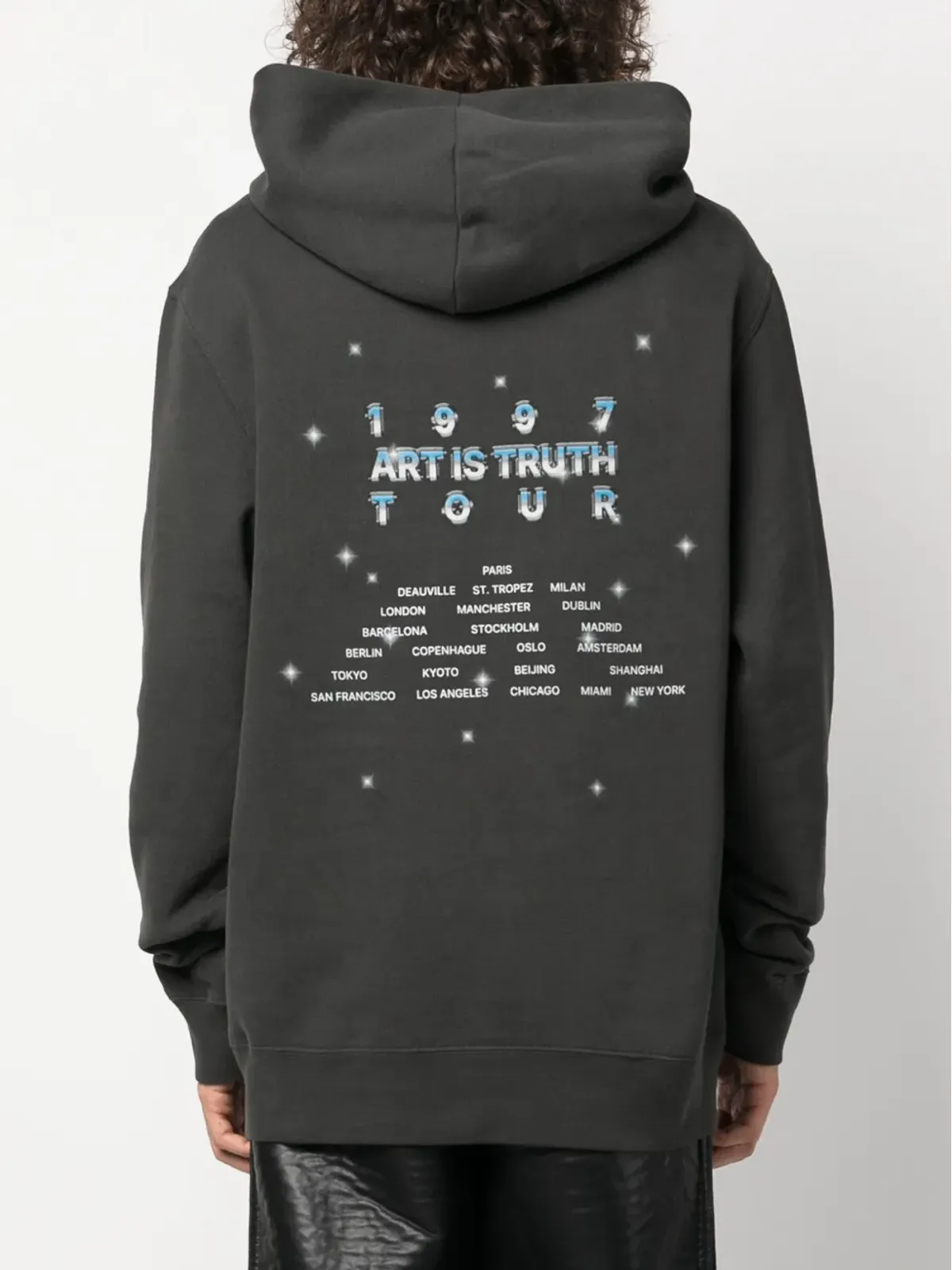Zadig&Voltaire ロゴプリント オーガニックコットンブレンド フーディー - 画像4