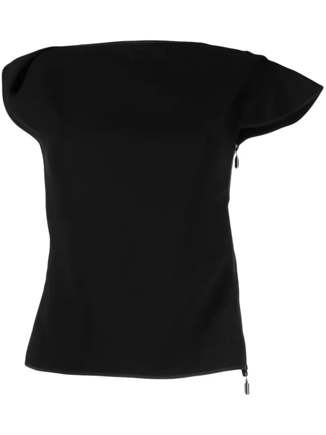 Maticevski Maticevski アシンメトリック キャップスリーブTシャツの商品画像
