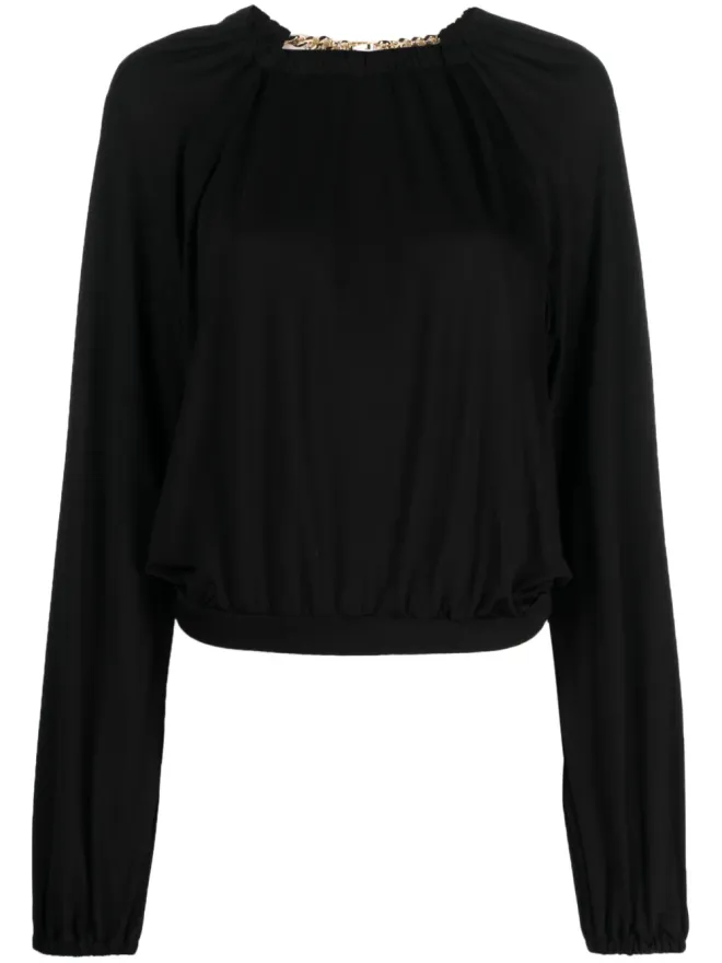 Just Cavalli Just Cavalli チェーンリンクカットアウトトップの商品画像