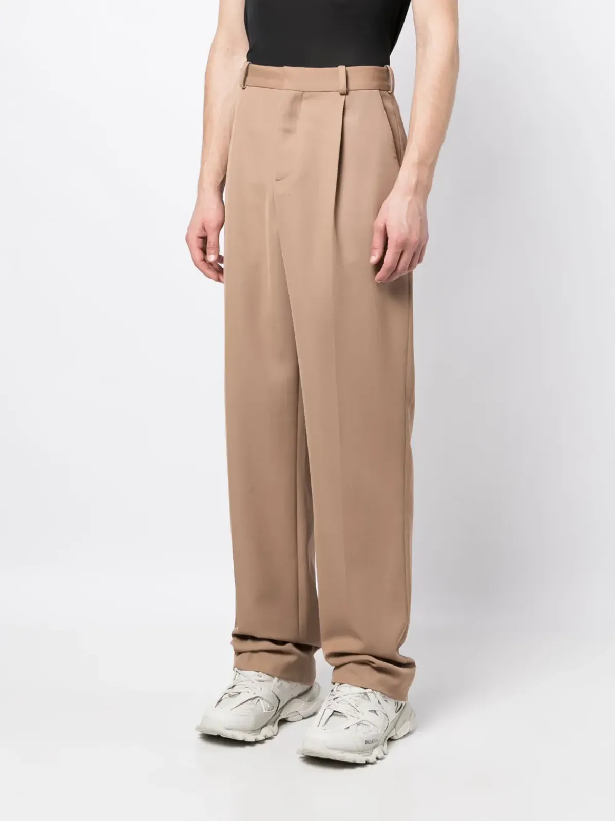 Botter ボター プレスド・クレーズ・ワイドレッグパンツ - 画像3