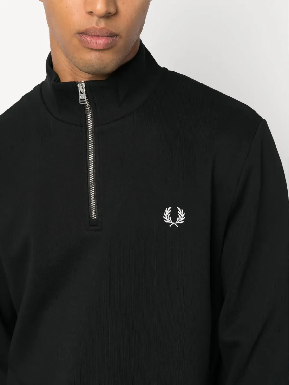 Fred Perry ロゴ刺繍ジップアップジャンパー - 画像5