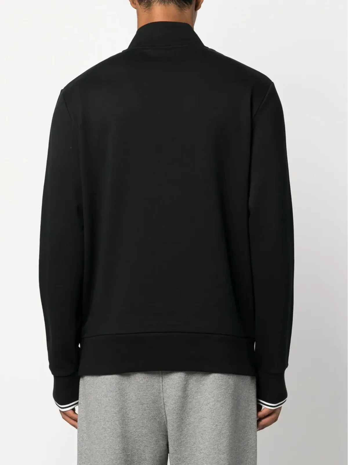 Fred Perry ロゴ刺繍ジップアップジャンパー - 画像4