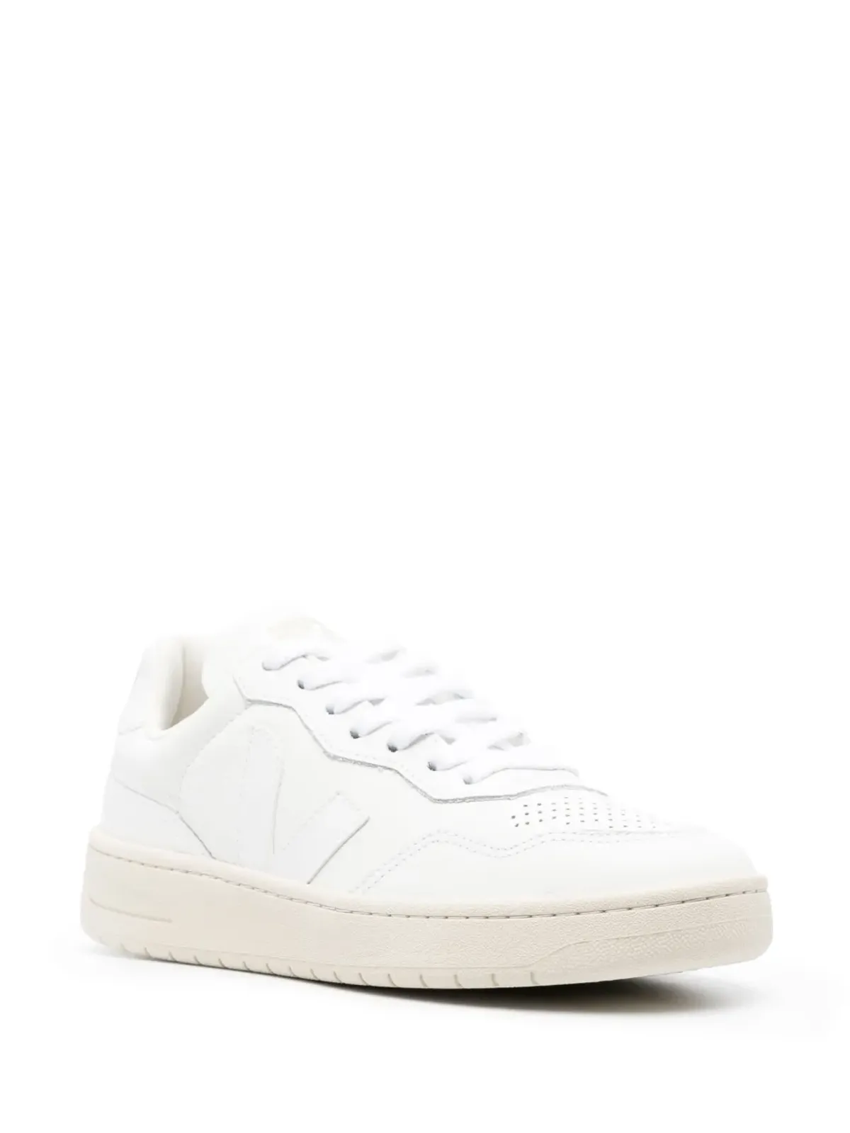 VEJA V-90 ロー・トップ レザー スニーカー - 画像2
