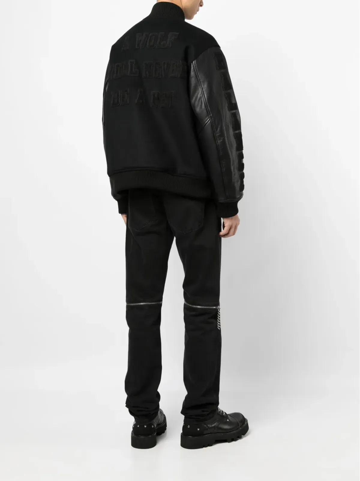 Undercover パッチディテール ボタン留め ボンバージャケット - 画像2
