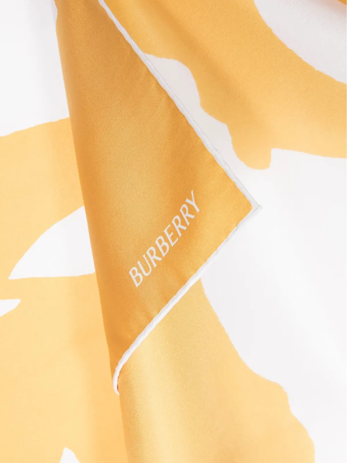 Burberry ロゴプリント・シルクスカーフ - 画像3