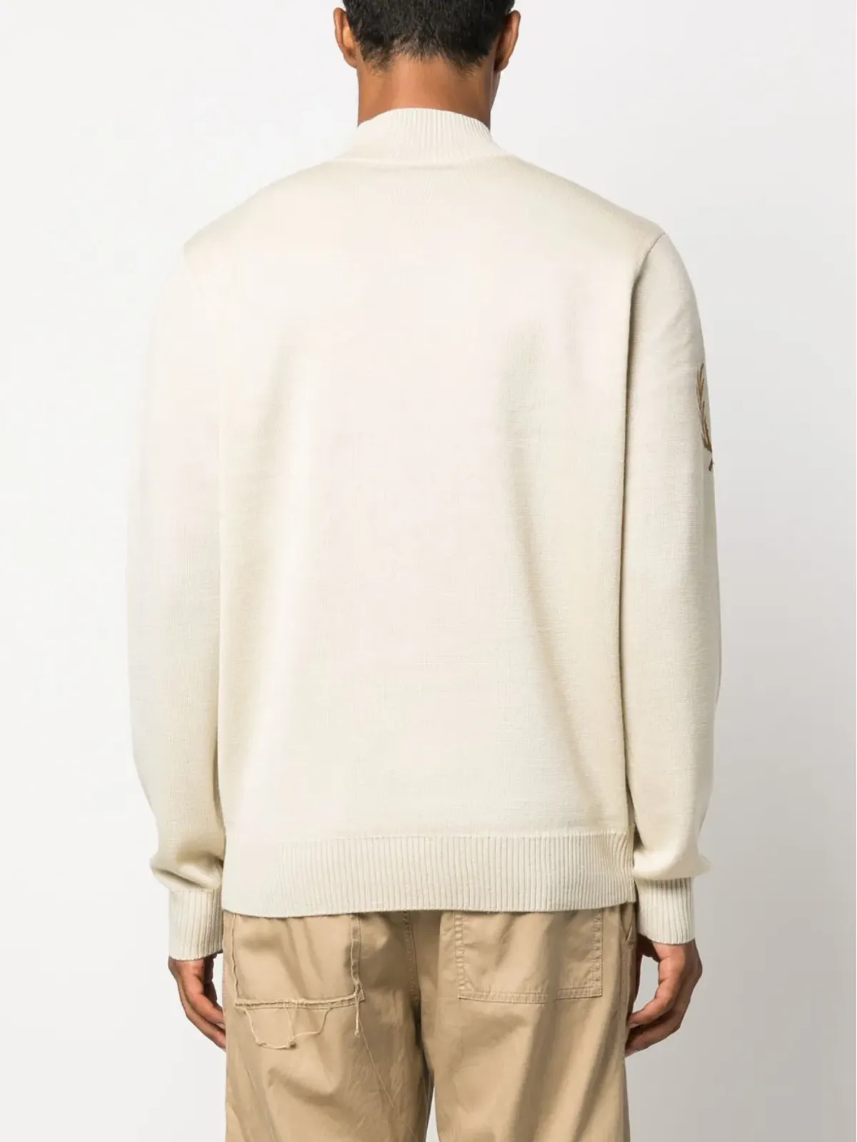 Fred Perry モックネック ウールブレンド ジャンパー - 画像4