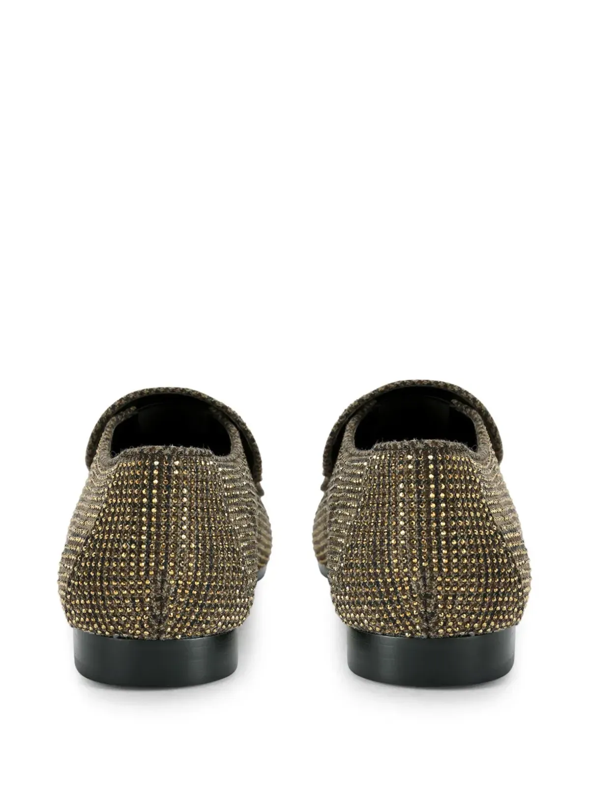 Kurt Geiger London ヒュー・イーグル ラインストーン装飾 ローファー ブラウン - 画像3
