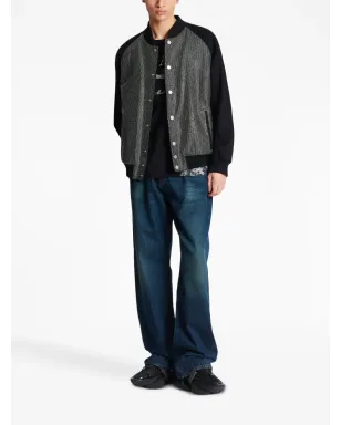 Balmain ラインストーン装飾ボンバー ジャケット - サムネイル2