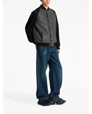 Balmain ラインストーン装飾ボンバー ジャケット - サムネイル3