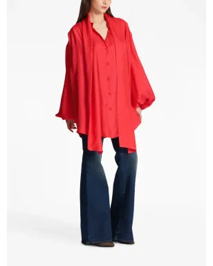 Balmain モノグラムジャカード・シルクシャツ - サムネイル3