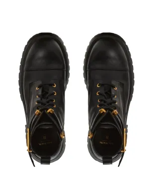Balmain Romy レースアップレザーブーツ - サムネイル4