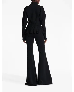 Balmain リブニットプリーツカーディガン - サムネイル4