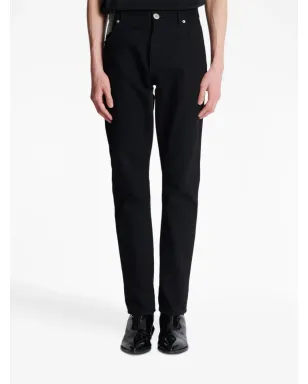 Balmain クリスタル装飾ストレートジーンズ - サムネイル5