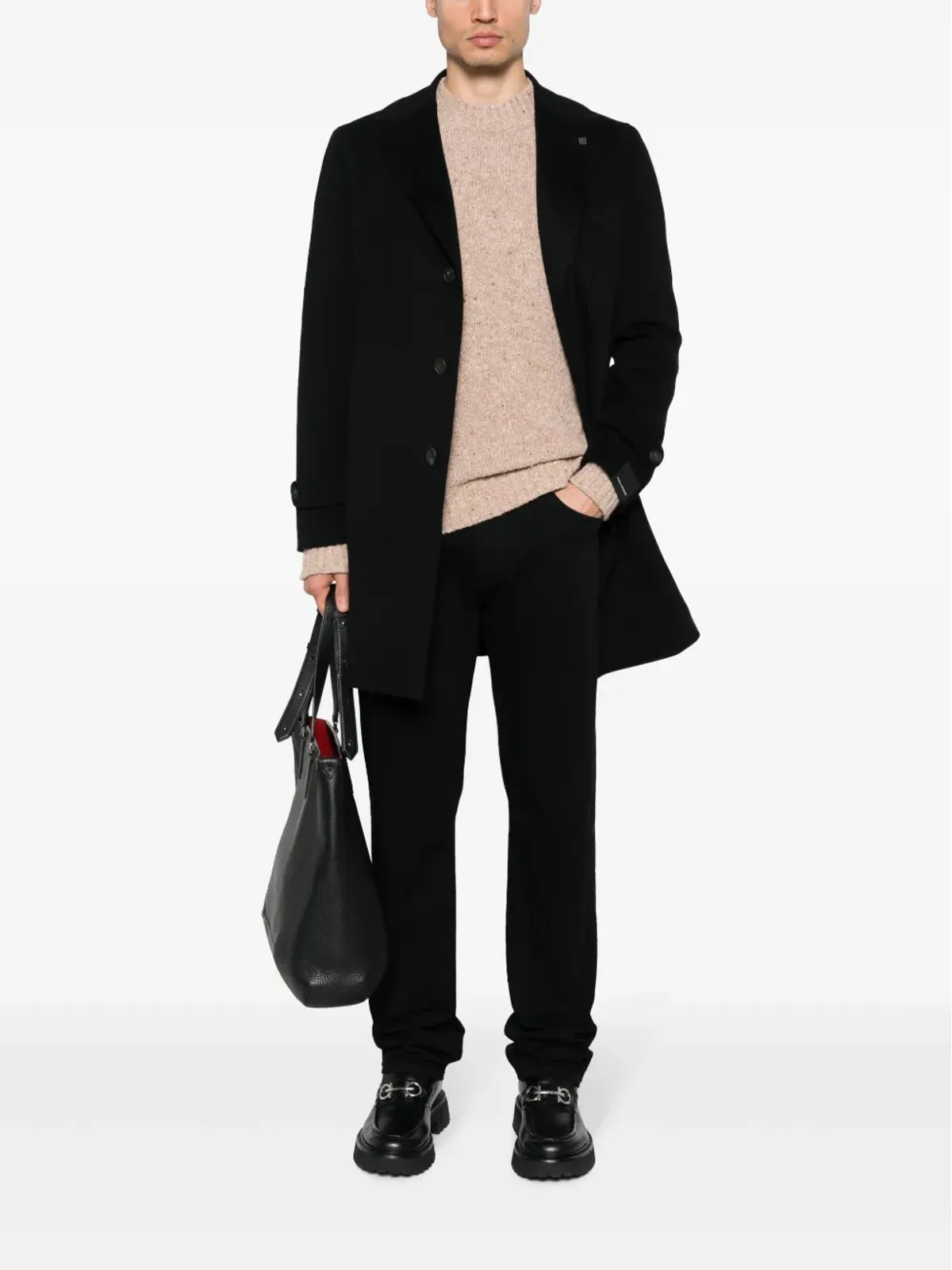 Giorgio Armani ミッドライズ コットン ストレートジーンズ - 画像2