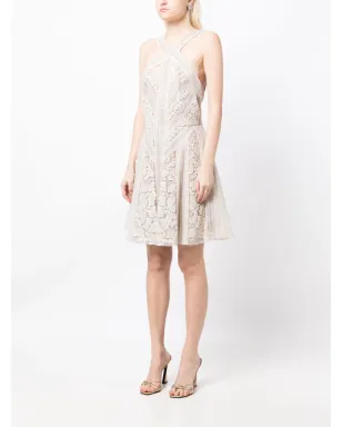 Elie Saab ビーズ装飾シルクドレス - サムネイル3